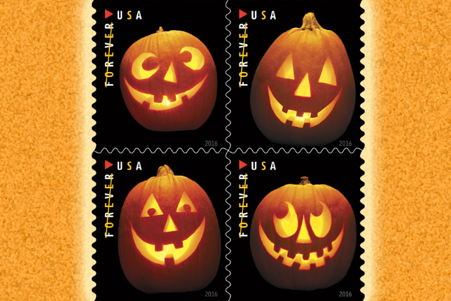 Jack-O-Lantern-Forever-Stamps
