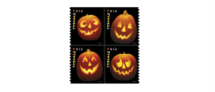Jack-O-Lantern-Forever-Stamps.