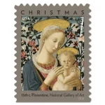 Florentine Madonna And Child Stamps