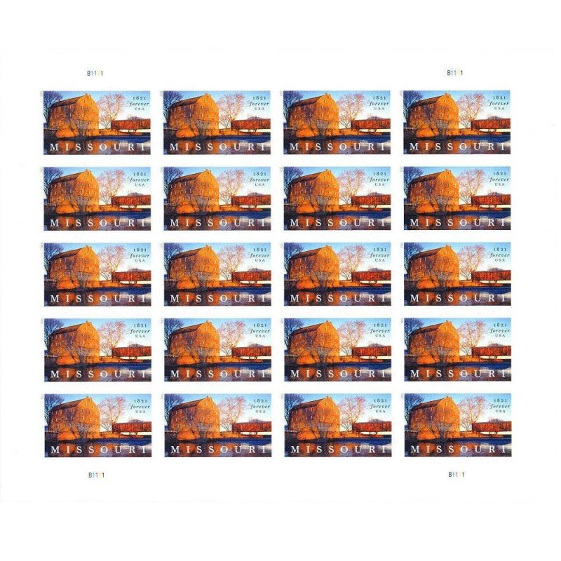 Missouri Statehood 2021 Stamps