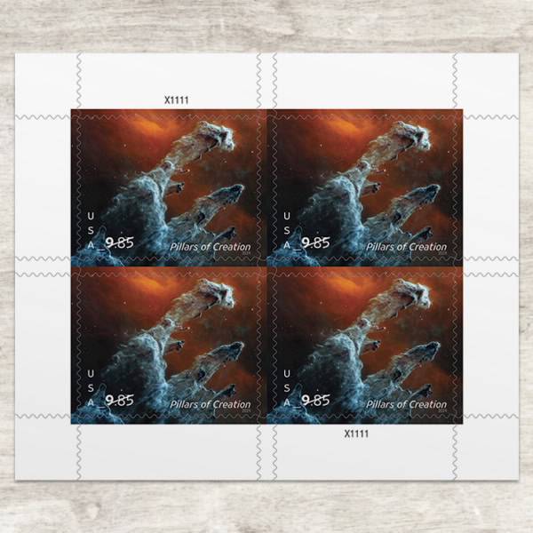 $9.85 Pillars of Creation Stamps