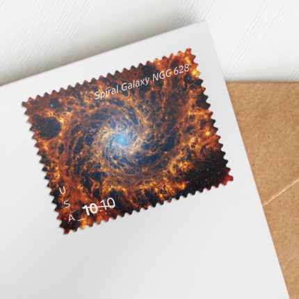 Spiral Galaxy Stamps