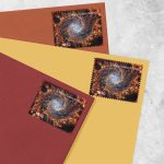 Spiral Galaxy Stamps