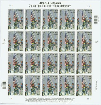Heroes of 2001 Semipostal Stamps