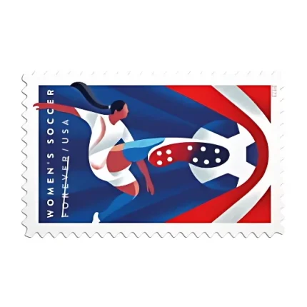 Women's Soccer Stamps
