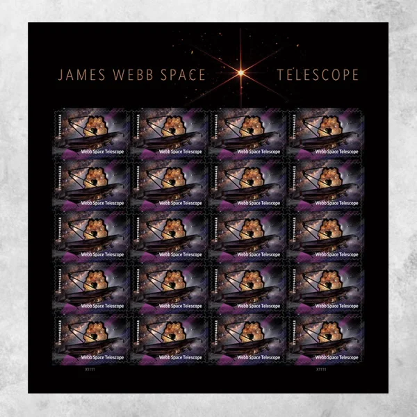 James Webb Space Telescope Stamps