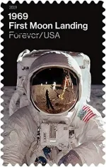 First Moon Landing Forever Stamps