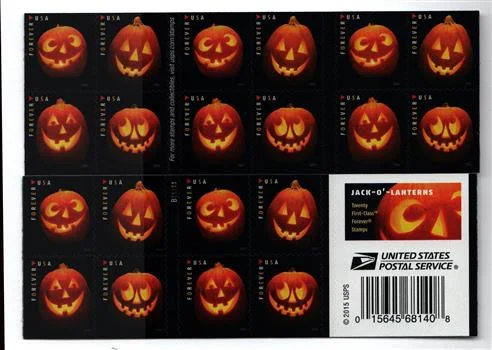 Jack-O'-Lanterns Stamps