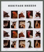 2021 Heritage Breeds Stamps