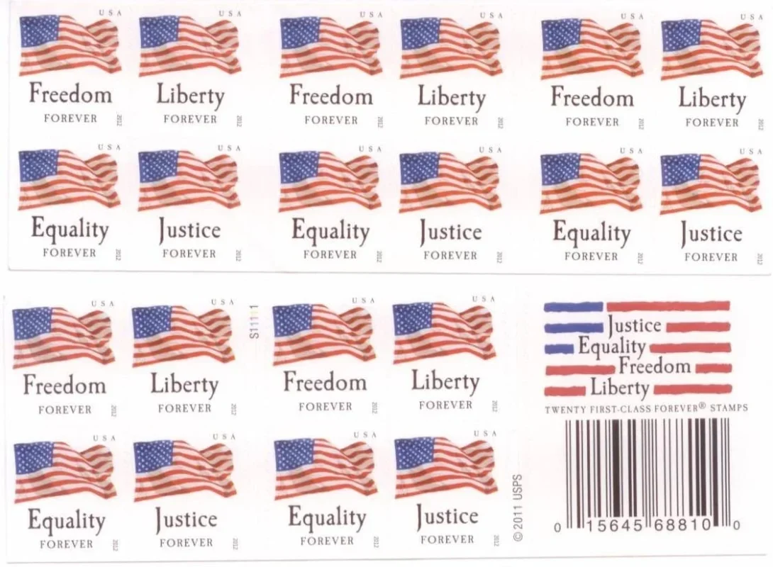 2012 Four Flags Forever Stamps
