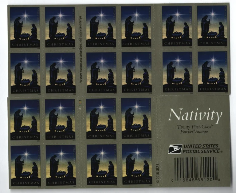Traditional Christmas: Nativity Stamps