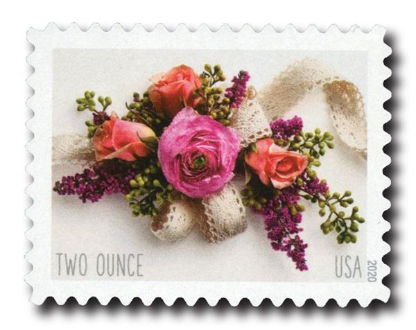 2 Ounce Garden Corsage Stamps