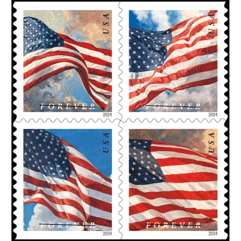 U.S. Flags 2024 Stamps