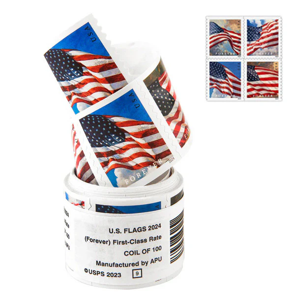 U.S. Flags 2024 Stamps