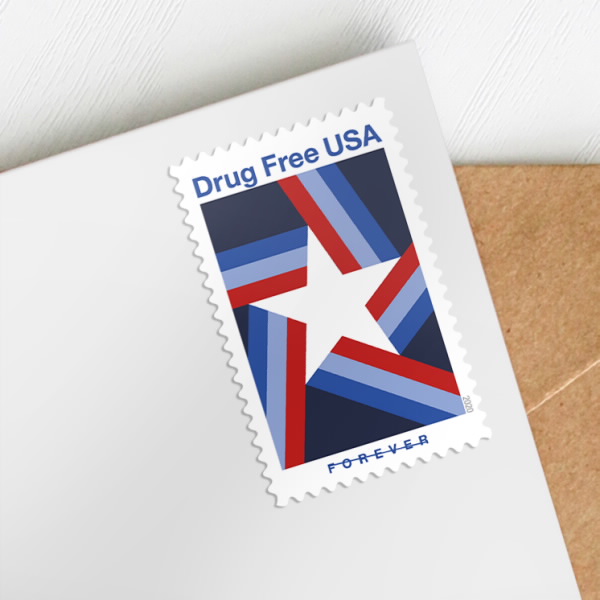 Drug Free USA Stamps