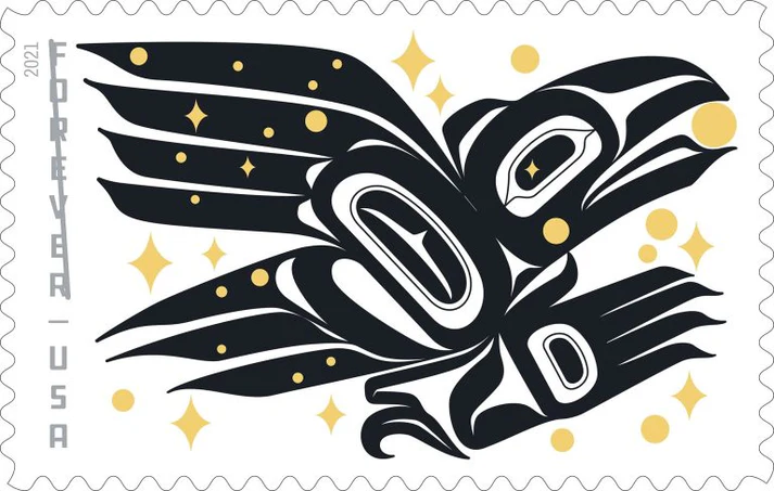 2021 Raven Story stamps