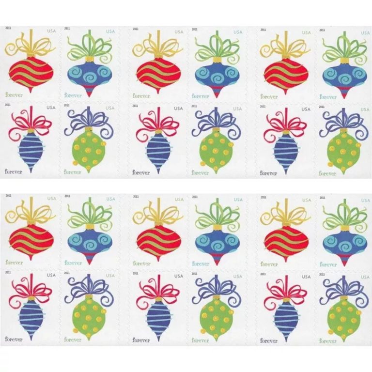 Holiday Baubles 2011 Stamps