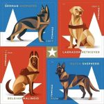 Military Working Dogs 2019 Stamps