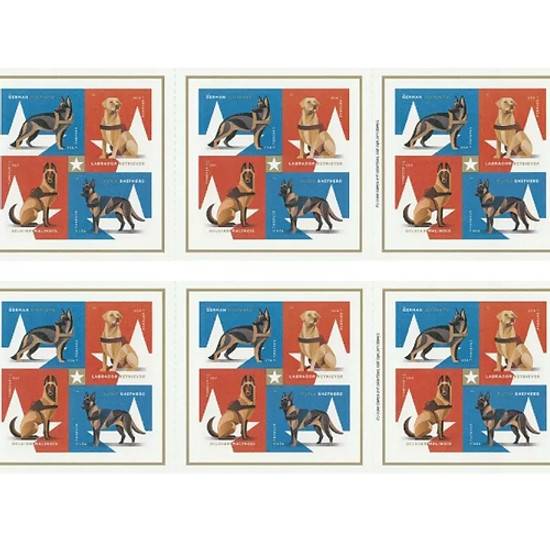 Military Working Dogs 2019 Stamps
