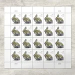 2021 Brush Rabbit stamp