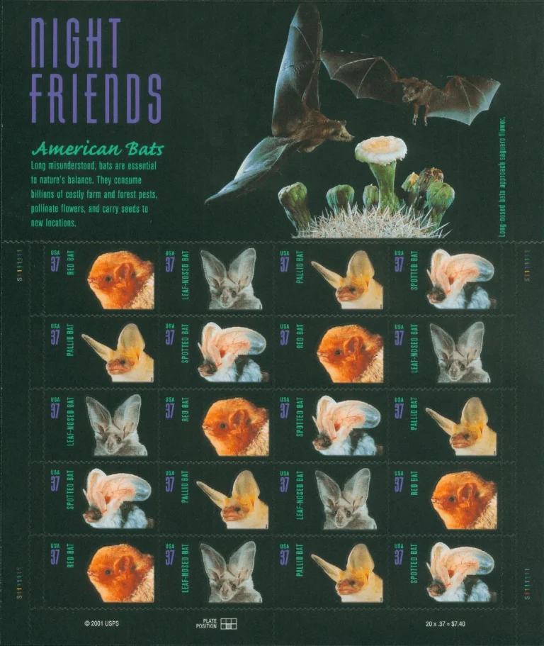 American Bats 2002  Stamps