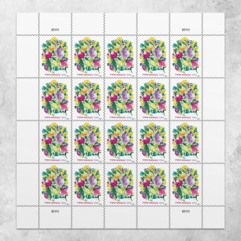 Wedding Blooms Stamps