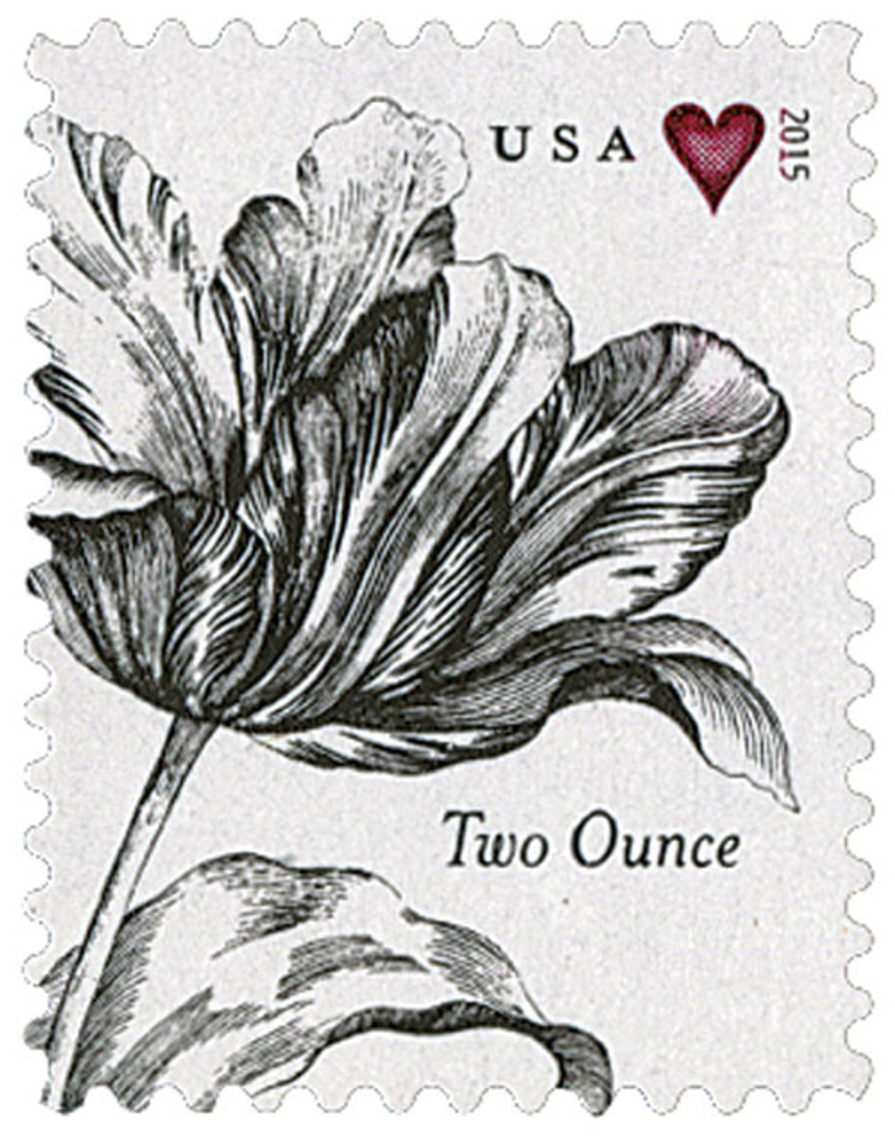 2015 Imperforate Vintage Rose Stamps 2015 Imperforate Vintage Rose Stamps
