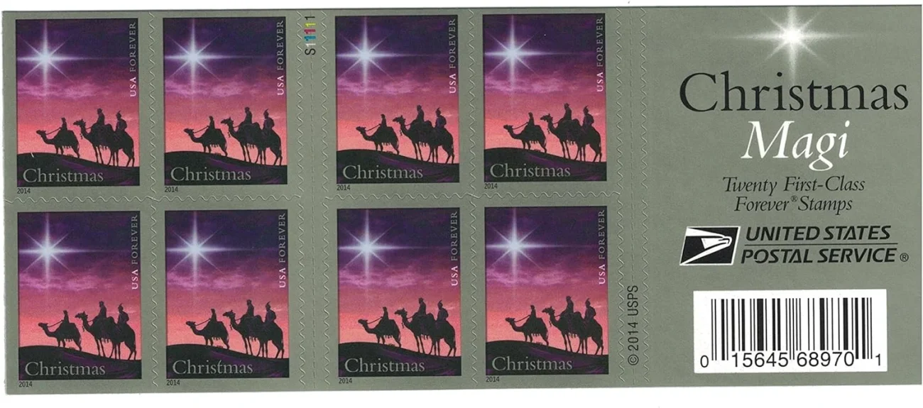 Christmas Magi Stamps