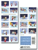 A Charlie Brown Christmas stamps