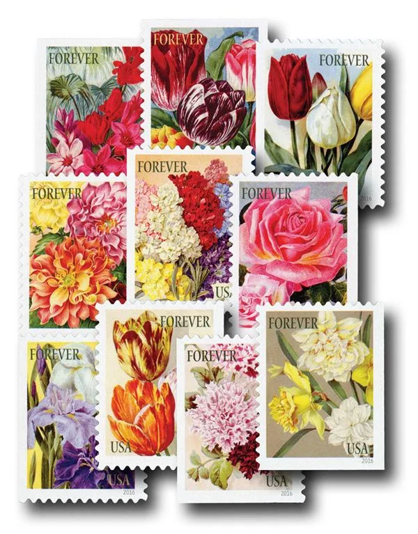 Botanical Art Stamps