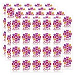 Hearts Blossom Stamps