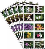 Wild Orchids Stamps