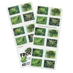 Squirrel Tree Frog Stamps