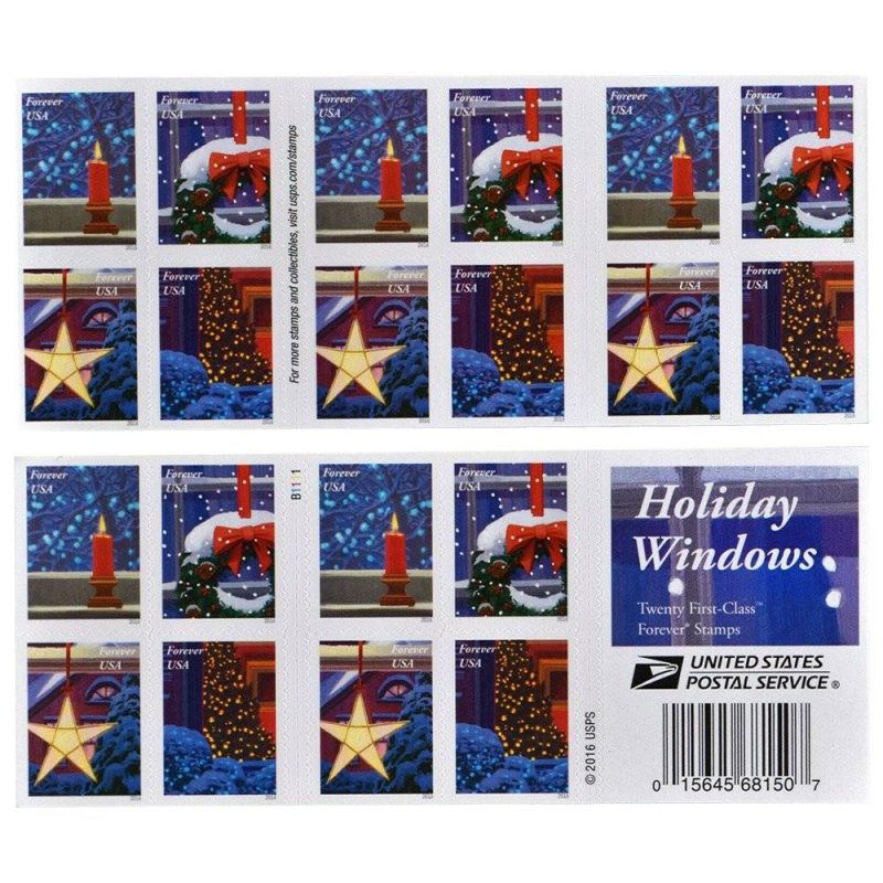 Holiday Windows Stamps