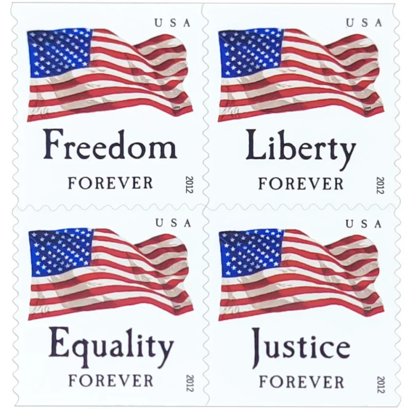 2012 Four Flags Forever Stamps 2012 Four Flags Forever Stamps