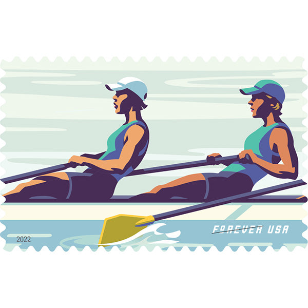 2022 Women's Rowing Stamps