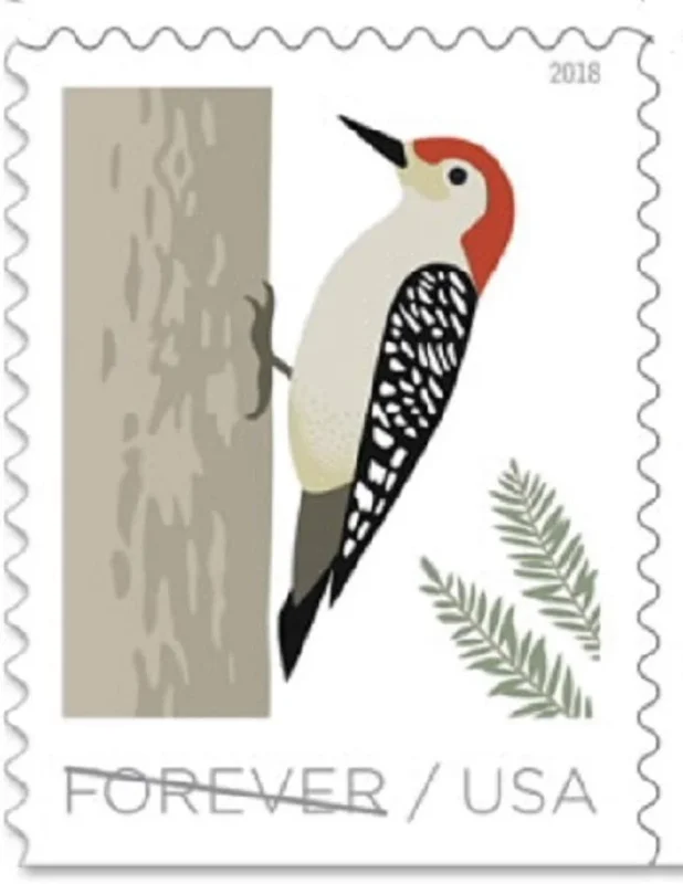 Birds in Winter Stamps