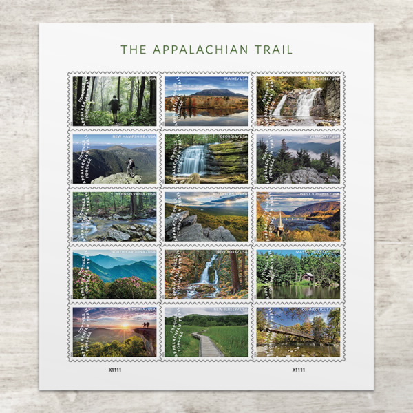 The Appalachian Trail Stamps