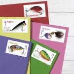 Freshwater Fishing Lures Stamps