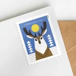 Winter Woodland Animals Stamps