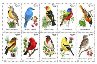 2014 Songbird Forever Stamps