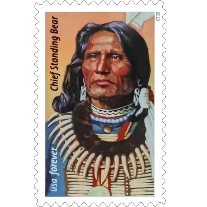 Chief Standing Bear Stamps Chief Standing Bear Stamps