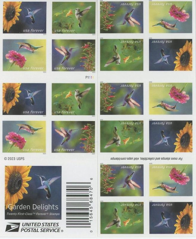 Garden Delights Stamps