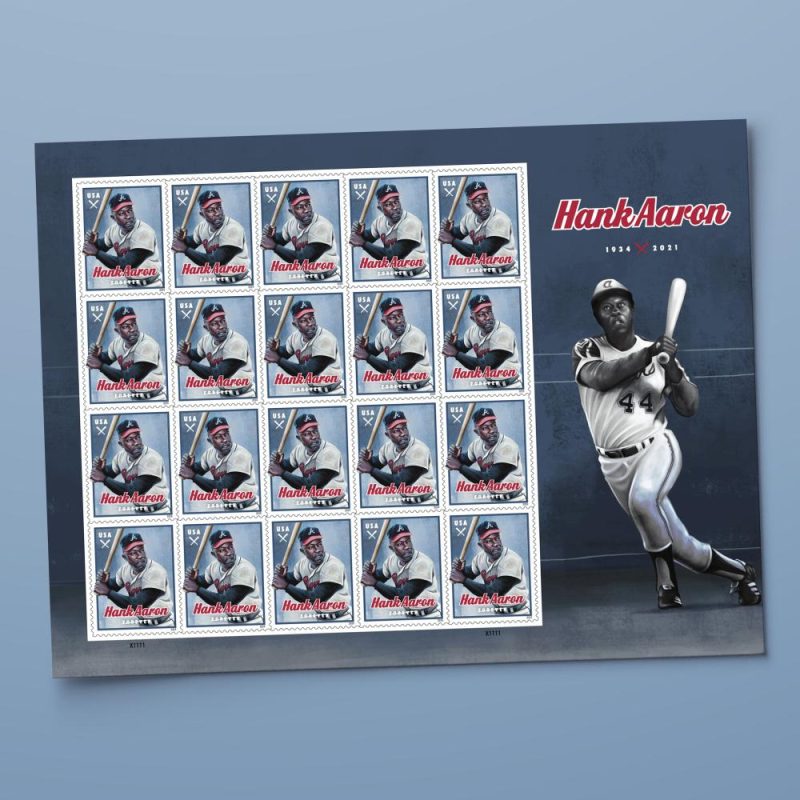 Hank Aaron 2024 Stamps