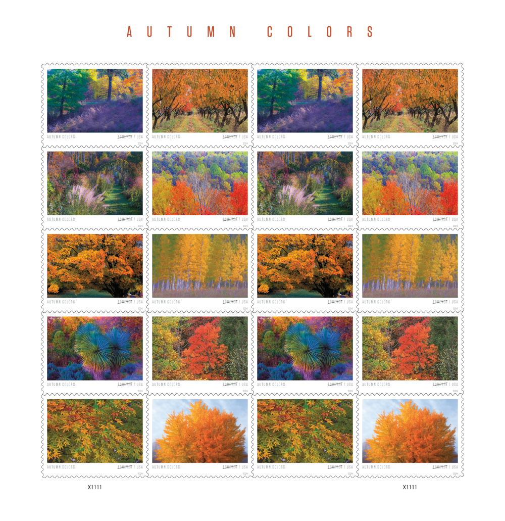 2024 Autumn Colors Stamps 2024 Autumn Colors Stamps