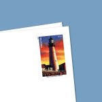 2013 New England Coastal Lighthouses Imperforate stamps