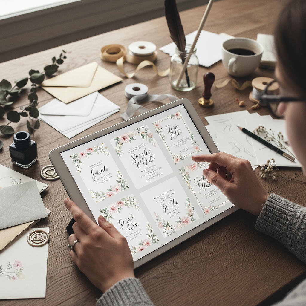 DIY Wedding Invitation Tutorial