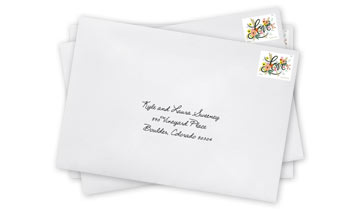 Do RSVP cards have to have stamps