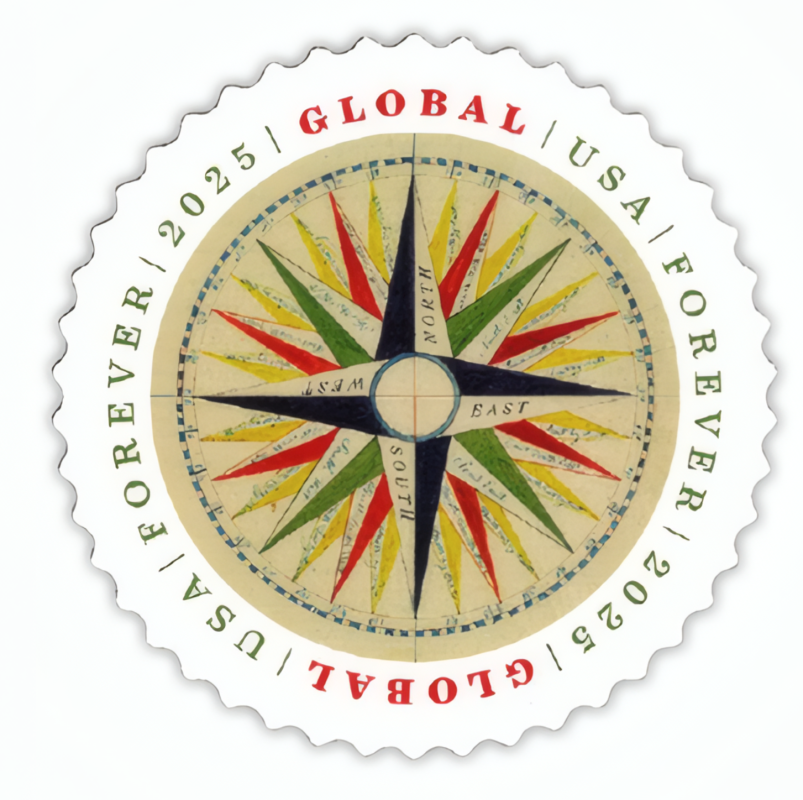 Global: 1794 Compass Rose Stamps
