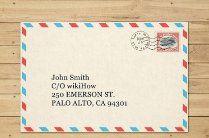 How to properly affix USPS stamps